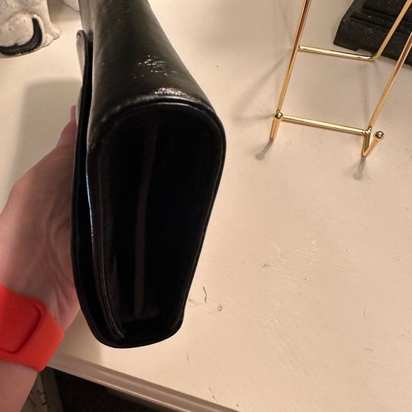 Hobo black leather clutch. Like new condition - Picture 9 of 9